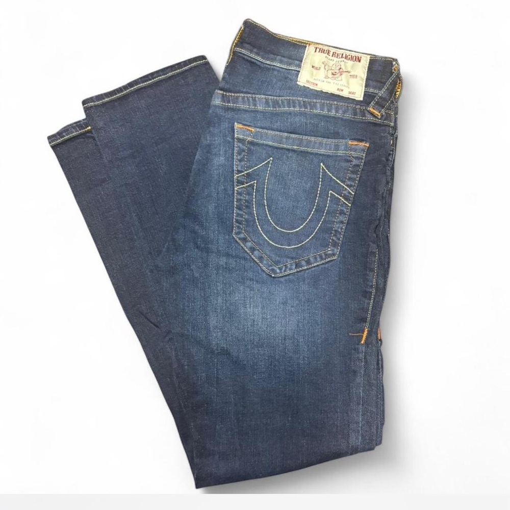 True Religion Men's Rocco Relaxed Skinny Jeans size 32 - Picture 3 of 5